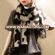 Faux cashmere tassel scarf long warm camouflage scarf shawl SA-1